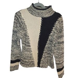 Grunge knit sweater